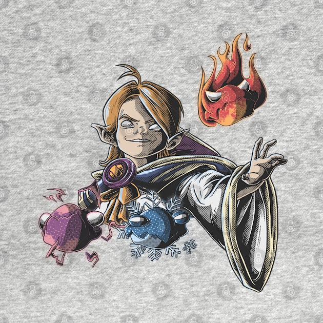 Kid Invoker - Acolyte of the Lost Arts Persona by SLMGames